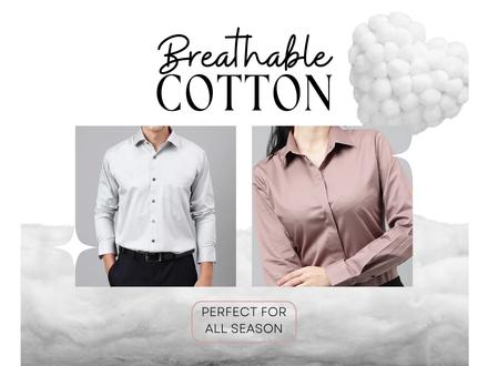 Breathable Cotton Perfect for All Seasons