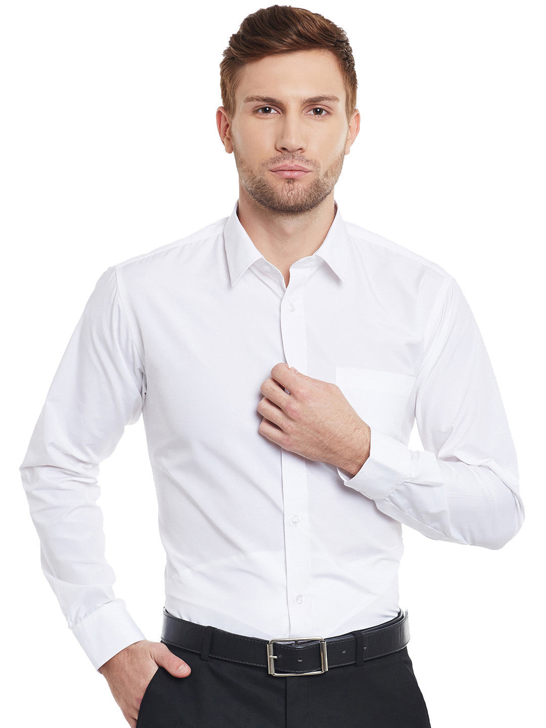 Mens slim store fit formal shirt
