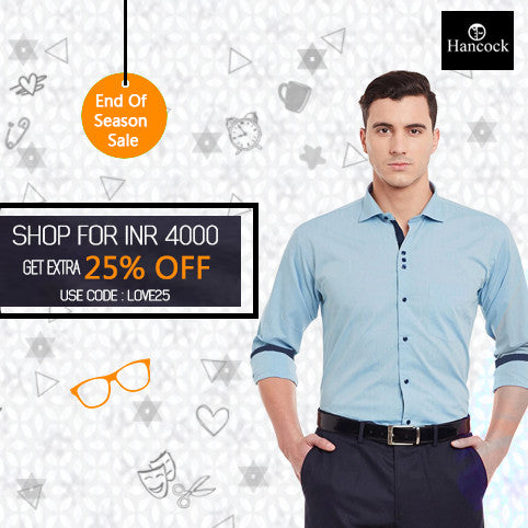 SHOP FOR INR 4000 EXTRA 25% OFF