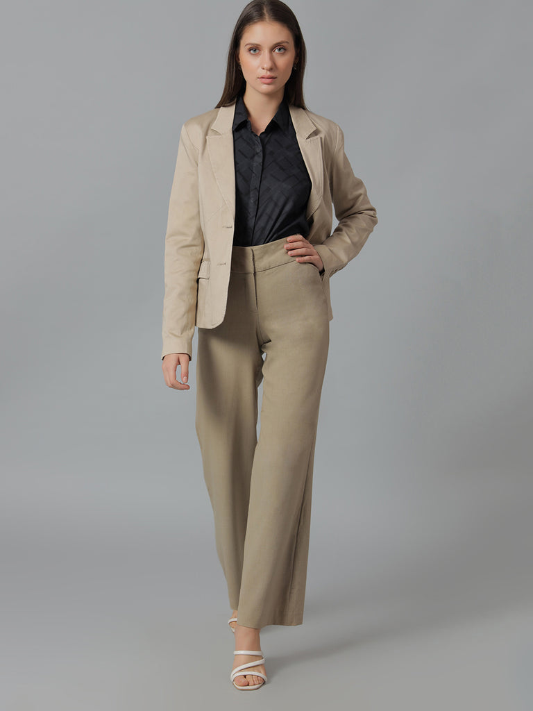 Amazoncom Ladies Business Suit Autumn and Winter Trousers Suit  Professional Ladies Office Pants Suit ThreePiece Suit Color  A Size   Mcode  Clothing Shoes  Jewelry