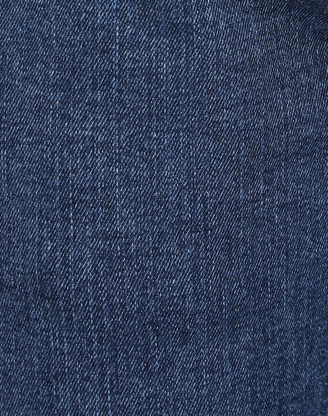 Hancock Men Medium Blue Solid Cotton Elastene Relaxed Fit Casual Jeans