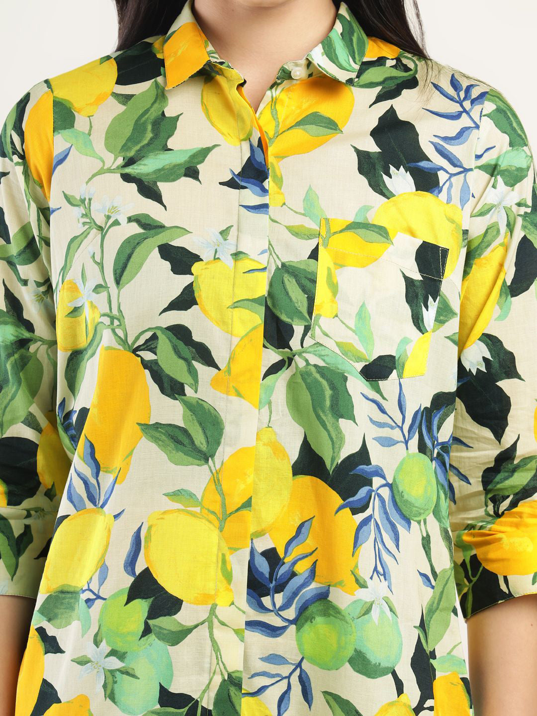 Hancock Women Beige & Yellow Printed Viscose Rayon Regular Fit Casual Dress