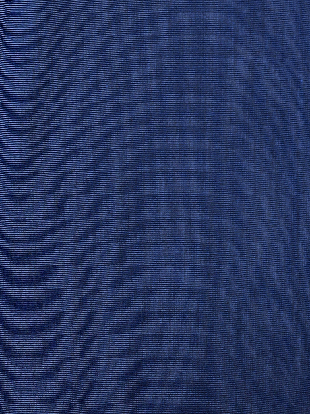 Hancock Men Navy Blue Solid Pure Cotton Slim Fit Formal Shirt