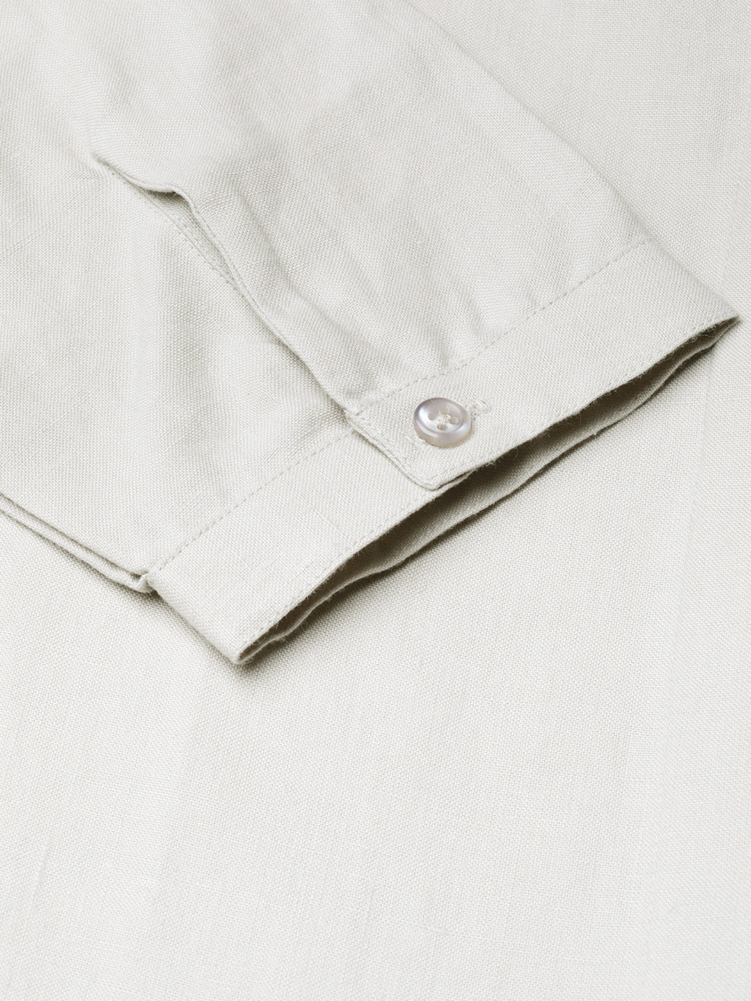 Women Beige Pure Cotton Solid Slim Fit Formal Shirt