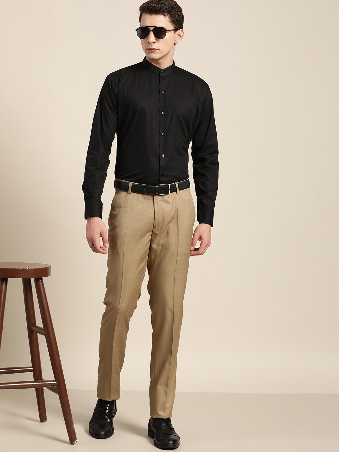 Men Elegant Black Shirt Black Trouser Office Wear Pant Shirt Mens Formal  Shirt and Pants Wedding Shirt and Pants Groom Wear Gift for Men - Etsy