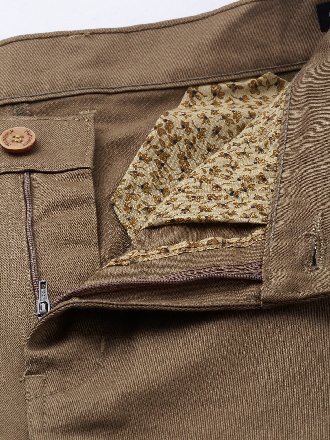 Judge Brown Textured Pant | Formal pants, Pants, Brown texture