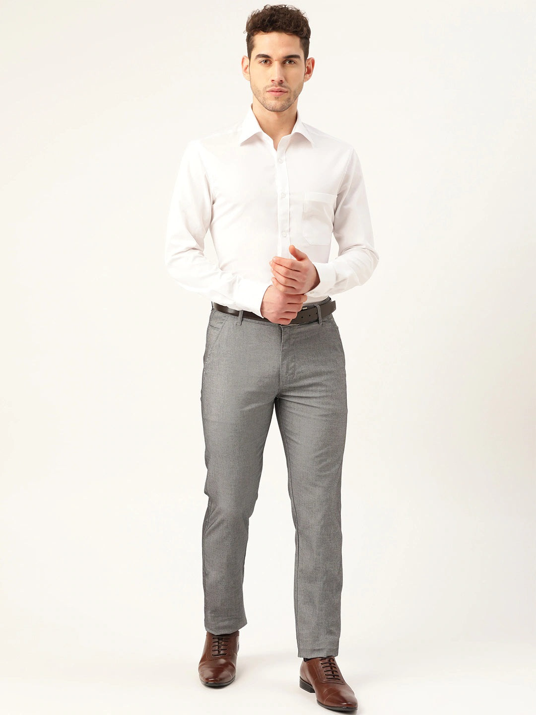 orSlow - New Yorker Pants - Light Grey Stretch Corduroy – Withered Fig