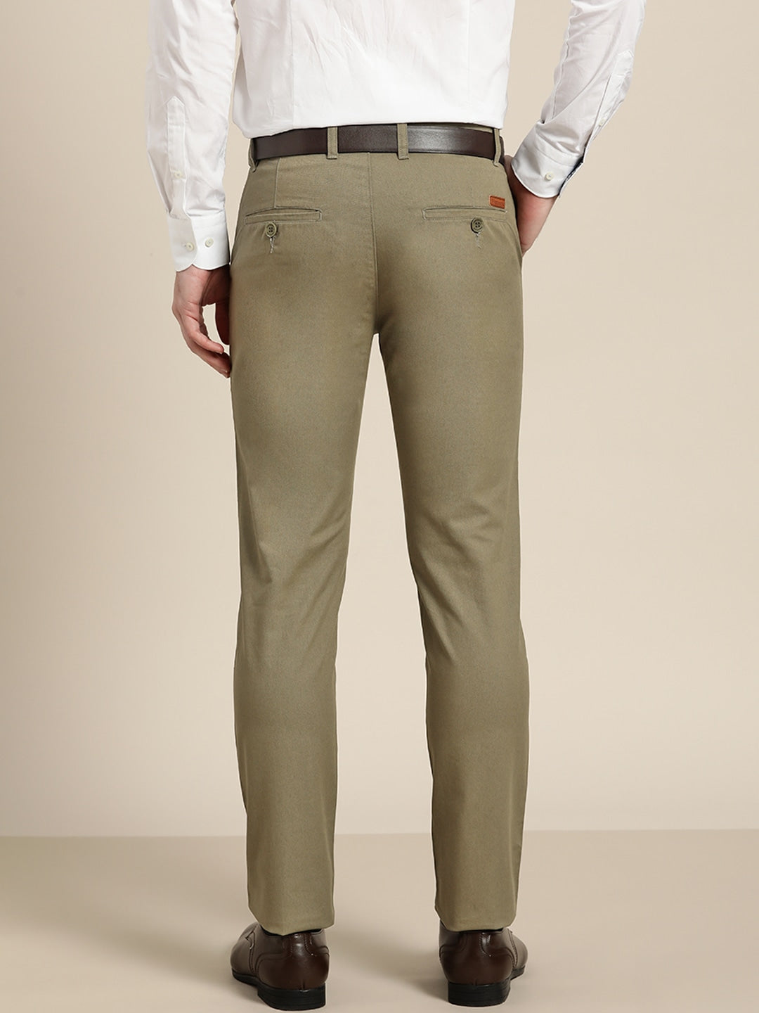 Buy Playerz Cream Slim Fit Formal Trouser For Men Online at Best Prices in  India - JioMart.