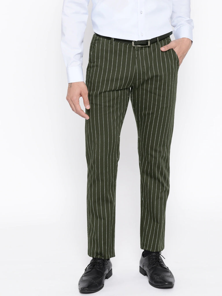 Wistoo Casual-pants Wistoo Ankle-Length Stripe Pants Men Trousers Jogger  India | Ubuy