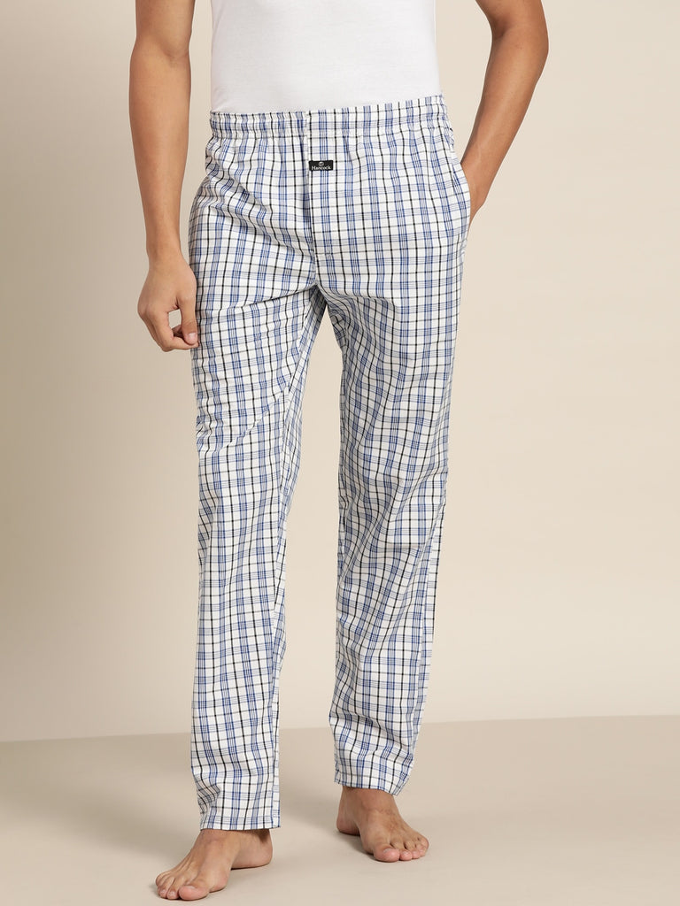 Buy Elemntl 100 Khadi Cotton White Lounge Pant Pyjamas for Men Large at  Amazonin