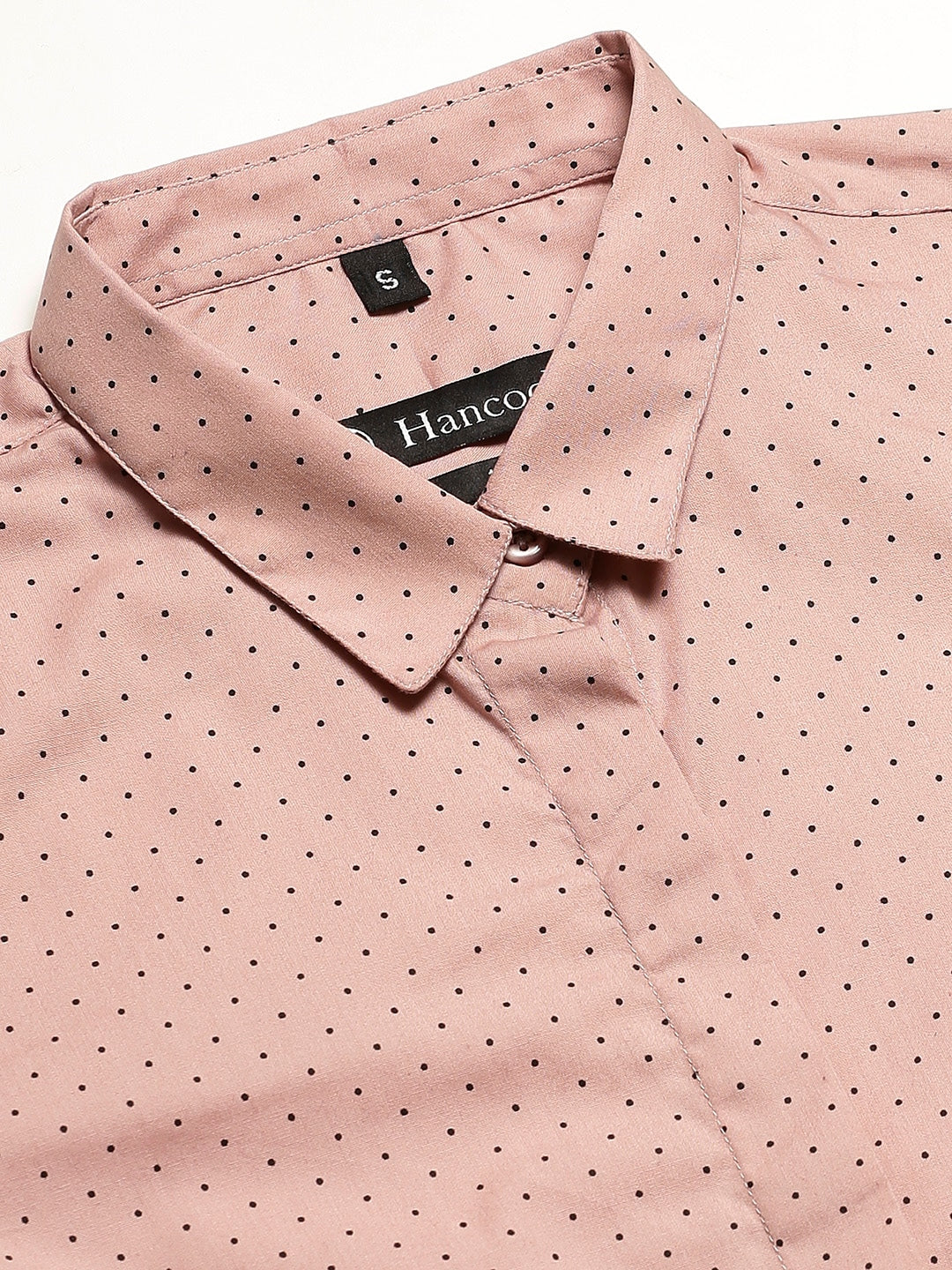 Women Pink Prints Pure Cotton Slim Fit Formal Shirt